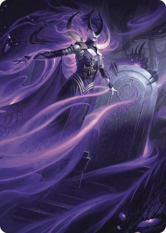 Ashiok, Wicked Manipulator Art Card (10/81) [Wilds of Eldraine Art Series] | Good Games North