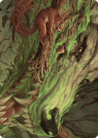 Leaping Ambush Art Card [Wilds of Eldraine Art Series] | Good Games North