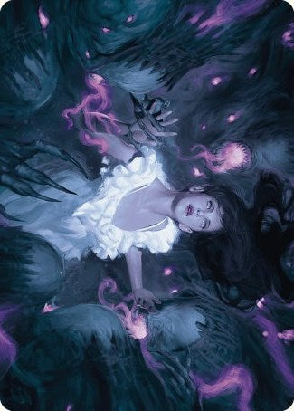 Neva, Stalked by Nightmares Art Card [Wilds of Eldraine Art Series] | Good Games North
