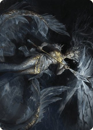 Sharae of Numbing Depths Art Card [Wilds of Eldraine Art Series] | Good Games North