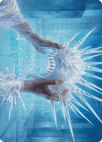 Hylda's Crown of Winter Art Card [Wilds of Eldraine Art Series] | Good Games North