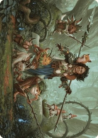 Ellivere of the Wild Court Art Card [Wilds of Eldraine Art Series] | Good Games North