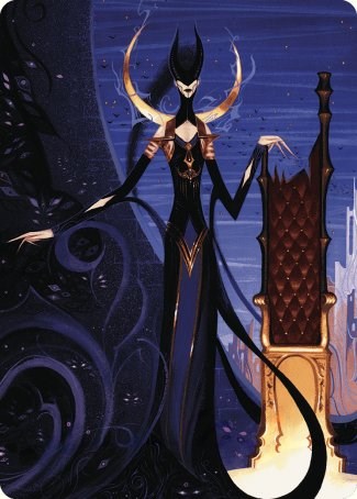 Ashiok, Wicked Manipulator Art Card (57/81) [Wilds of Eldraine Art Series] | Good Games North