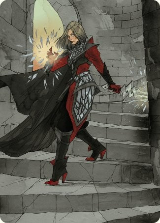 Rowan, Scion of War Art Card (59/81) [Wilds of Eldraine Art Series] | Good Games North