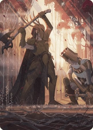 Karmic Justice Art Card [Wilds of Eldraine Art Series] | Good Games North