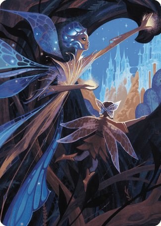 Kindred Discovery Art Card [Wilds of Eldraine Art Series] | Good Games North