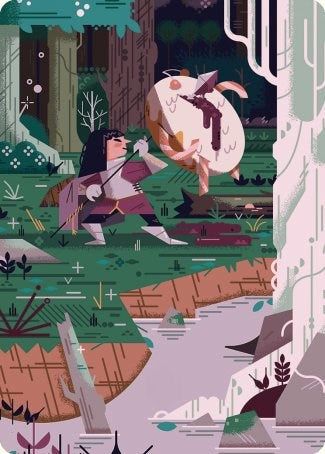 Stab Wound Art Card [Wilds of Eldraine Art Series] | Good Games North