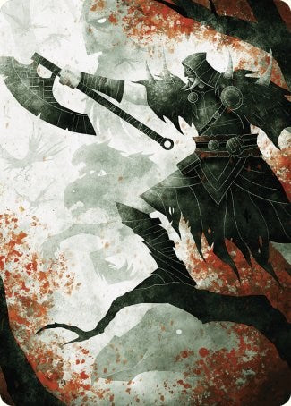 Garruk's Uprising Art Card [Wilds of Eldraine Art Series] | Good Games North