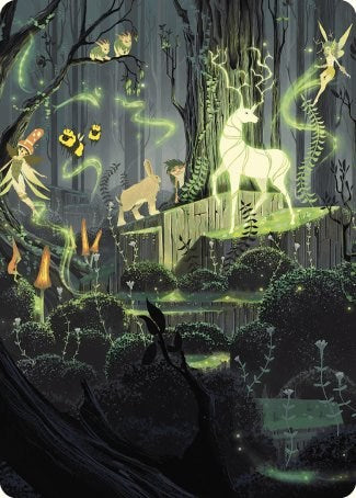 Primal Vigor Art Card [Wilds of Eldraine Art Series] | Good Games North