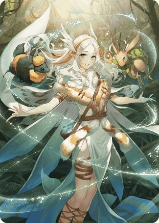 Greater Auramancy Anime Art Card [Wilds of Eldraine Art Series] | Good Games North