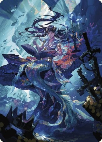 Rhystic Study Art Card [Wilds of Eldraine Art Series] | Good Games North