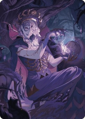 Necropotence Art Card [Wilds of Eldraine Art Series] | Good Games North