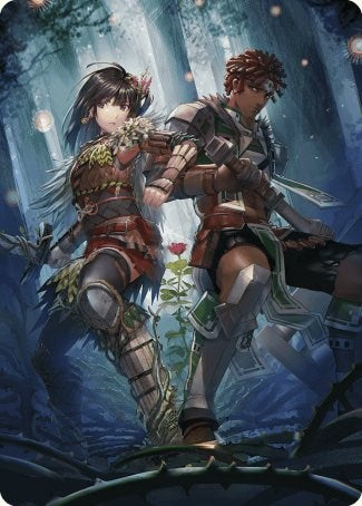 Defense of the Heart Art Card [Wilds of Eldraine Art Series] | Good Games North