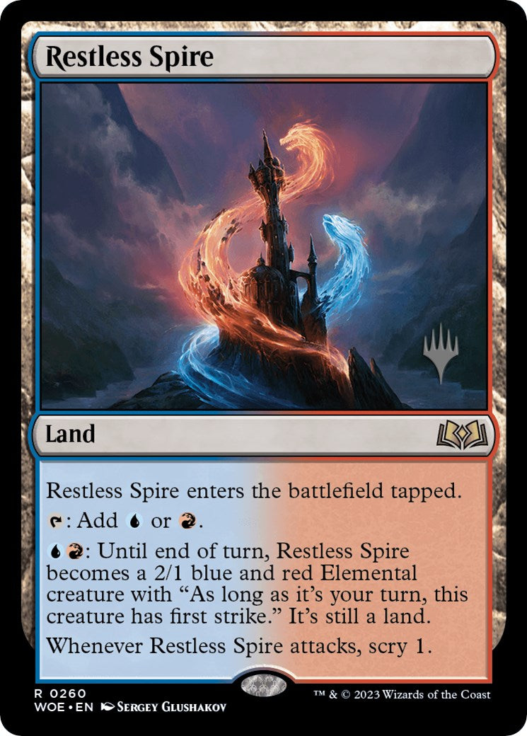 Restless Spire (Promo Pack) [Wilds of Eldraine Promos] | Good Games North