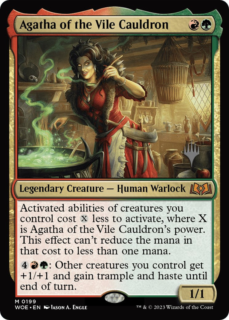 Agatha of the Vile Cauldron (Promo Pack) [Wilds of Eldraine Promos] | Good Games North