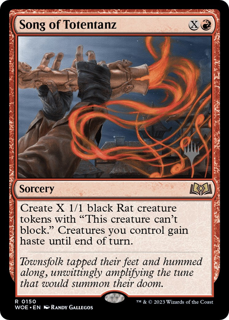 Song of Totentanz (Promo Pack) [Wilds of Eldraine Promos] | Good Games North