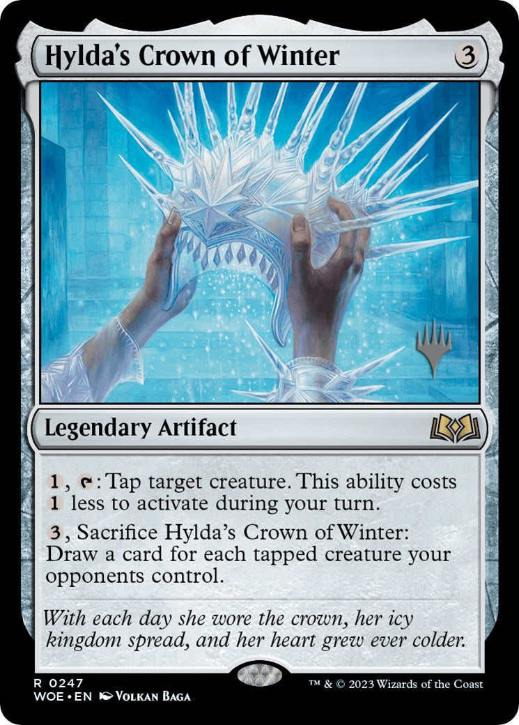 Hylda's Crown of Winter (Promo Pack) [Wilds of Eldraine Promos] | Good Games North