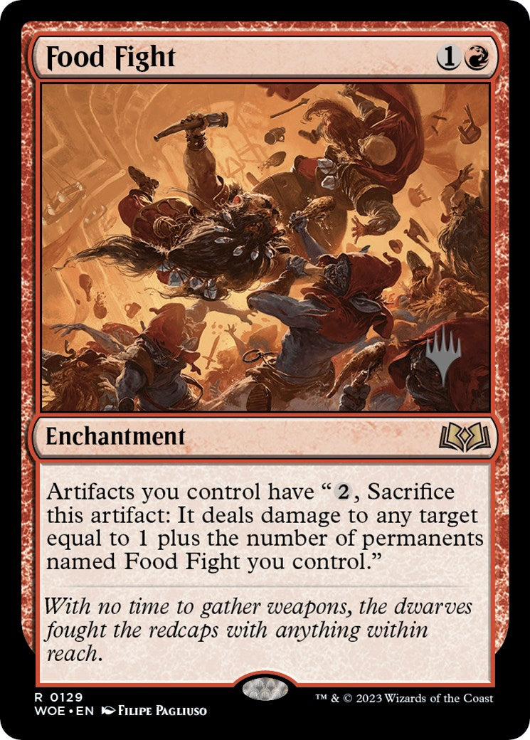 Food Fight (Promo Pack) [Wilds of Eldraine Promos] | Good Games North