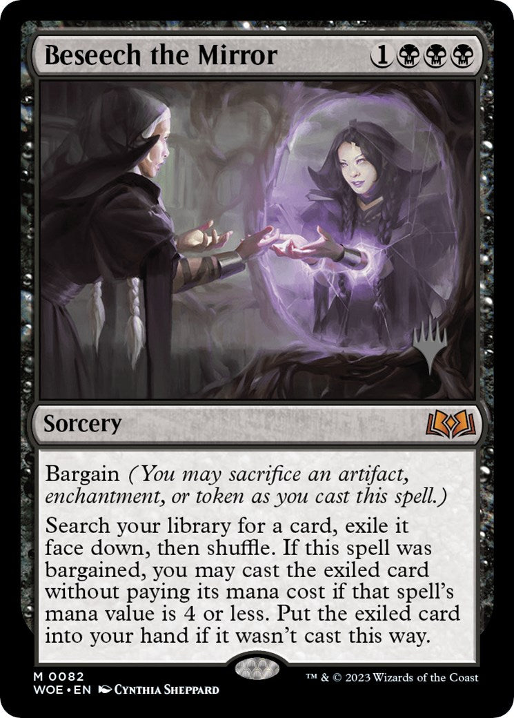 Beseech the Mirror (Promo Pack) [Wilds of Eldraine Promos] | Good Games North