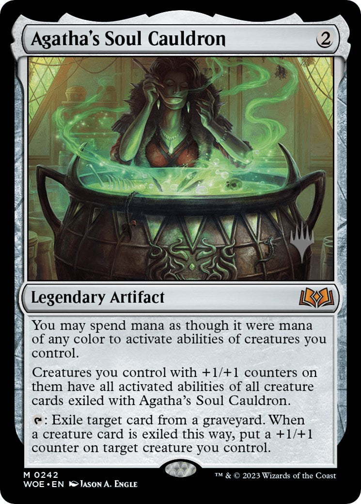 Agatha's Soul Cauldron (Promo Pack) [Wilds of Eldraine Promos] | Good Games North