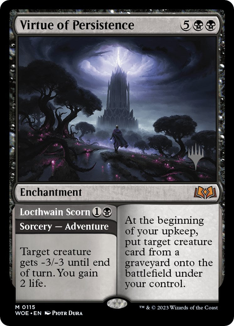 Virtue of Persistence (Promo Pack) [Wilds of Eldraine Promos] | Good Games North