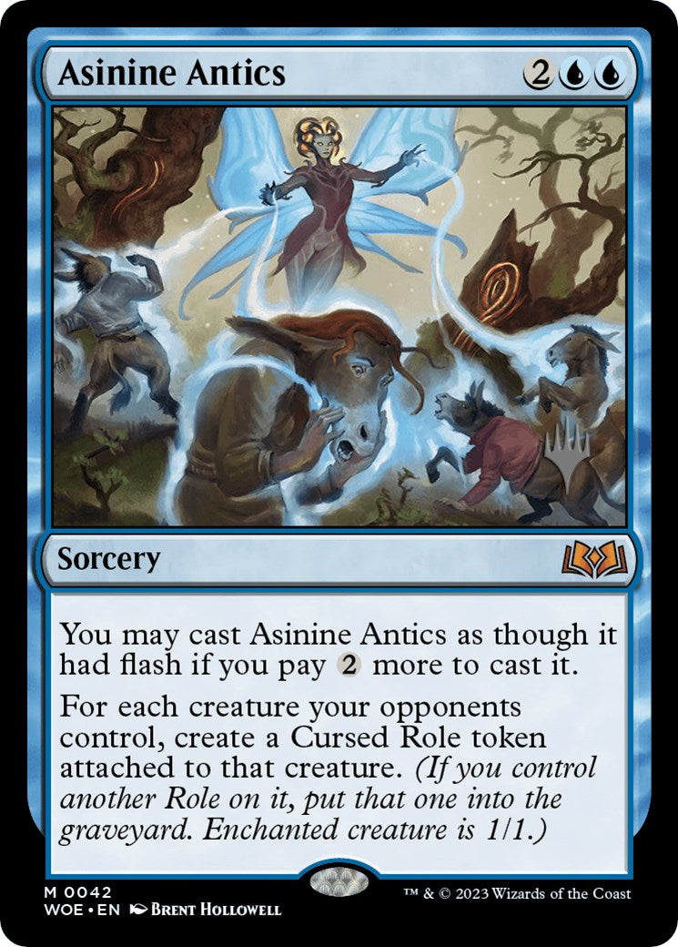 Asinine Antics (Promo Pack) [Wilds of Eldraine Promos] | Good Games North