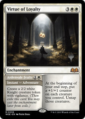 Virtue of Loyalty // Ardenvale Fealty (Promo Pack) [Wilds of Eldraine Promos] | Good Games North