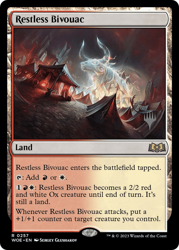 Restless Bivouac (Promo Pack) [Wilds of Eldraine Promos] | Good Games North