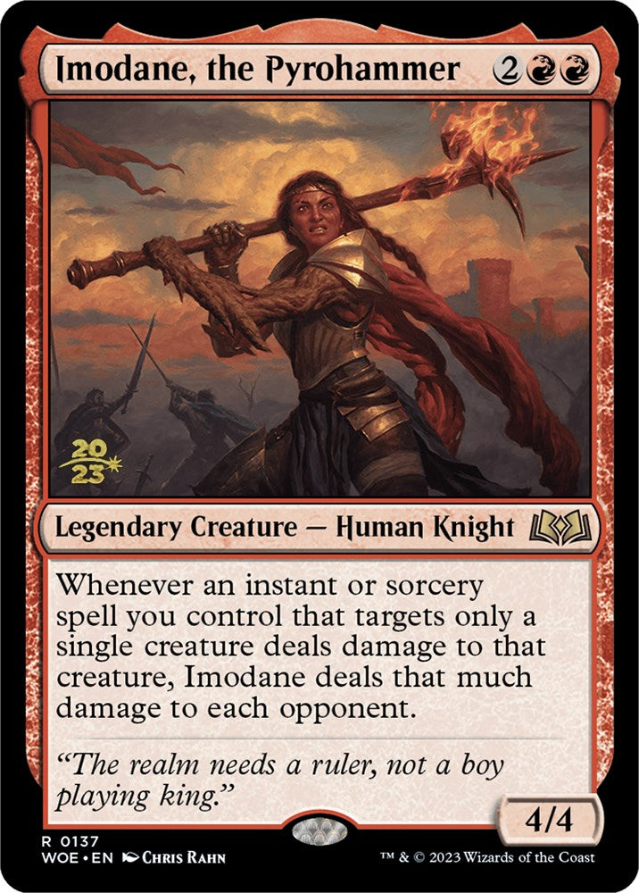 Imodane, the Pyrohammer [Wilds of Eldraine Prerelease Promos] | Good Games North