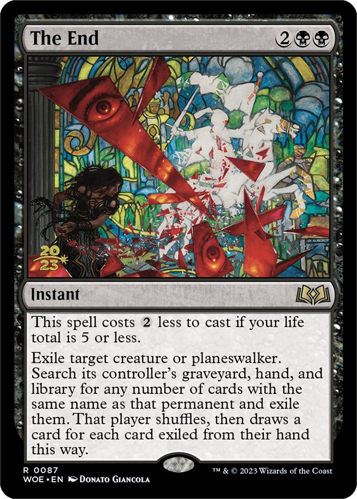 The End [Wilds of Eldraine Prerelease Promos] | Good Games North