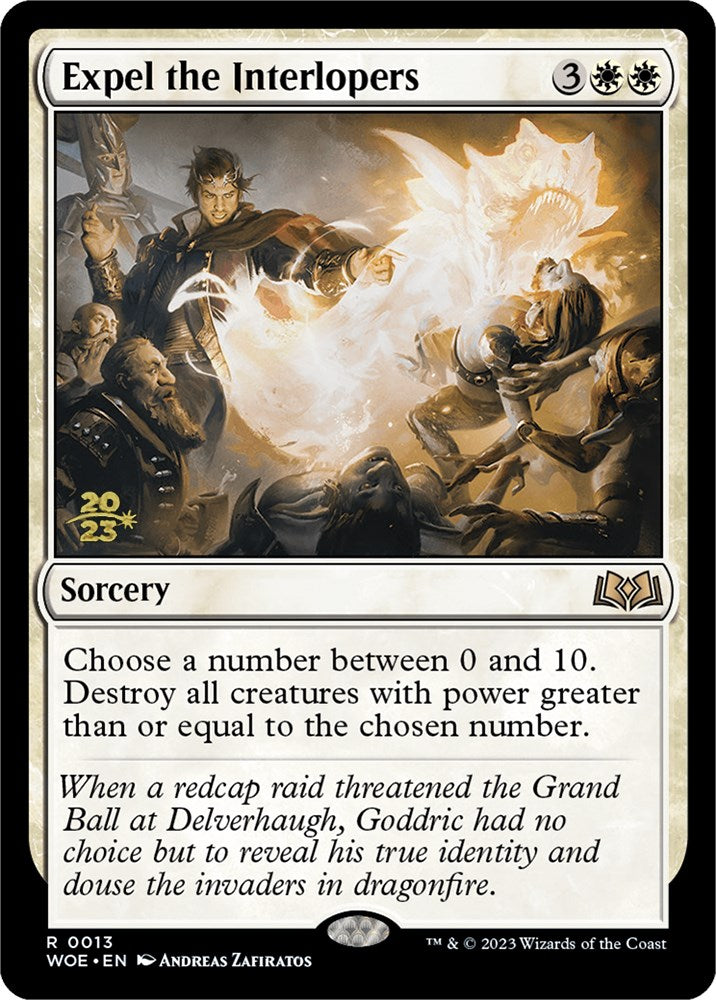 Expel the Interlopers [Wilds of Eldraine Prerelease Promos] | Good Games North