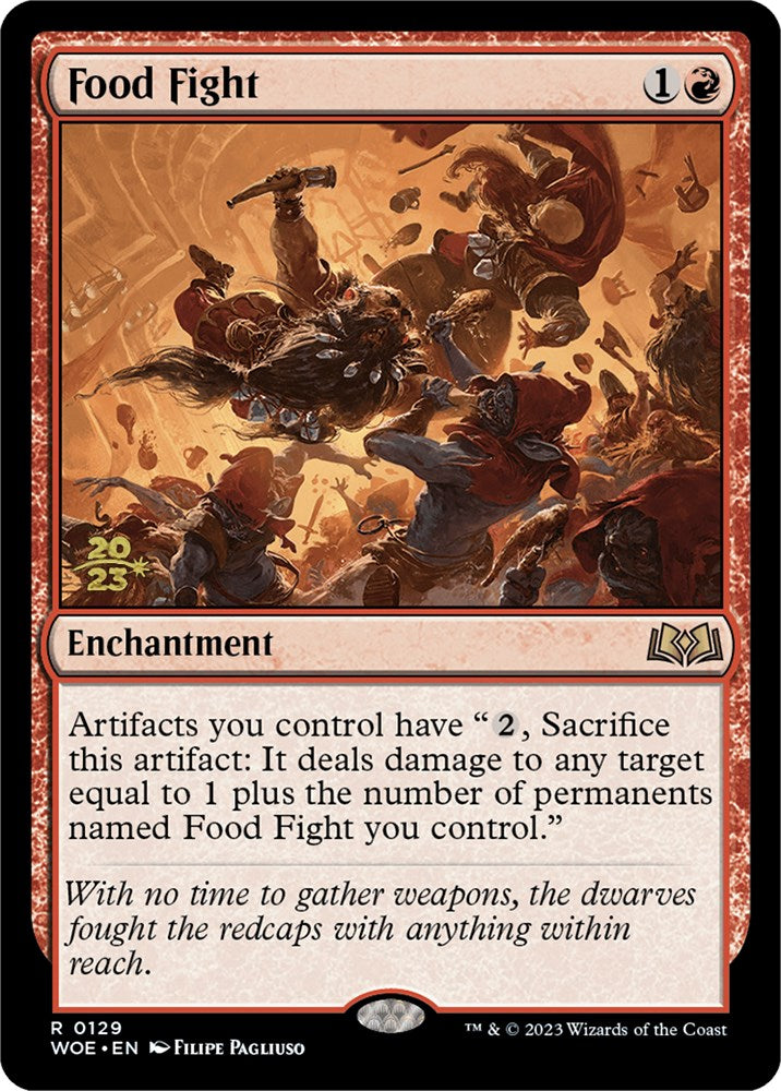 Food Fight [Wilds of Eldraine Prerelease Promos] | Good Games North