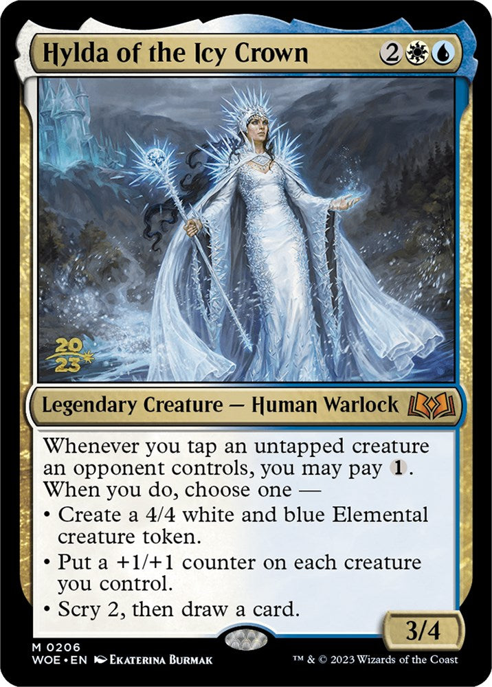 Hylda of the Icy Crown [Wilds of Eldraine Prerelease Promos] | Good Games North