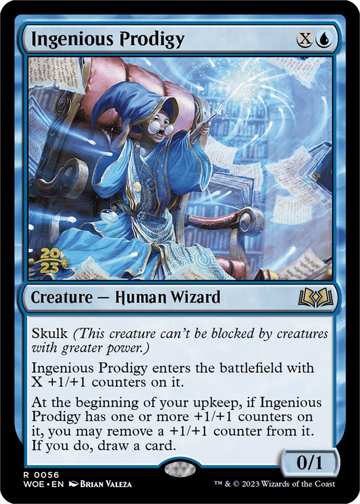 Ingenious Prodigy [Wilds of Eldraine Prerelease Promos] | Good Games North