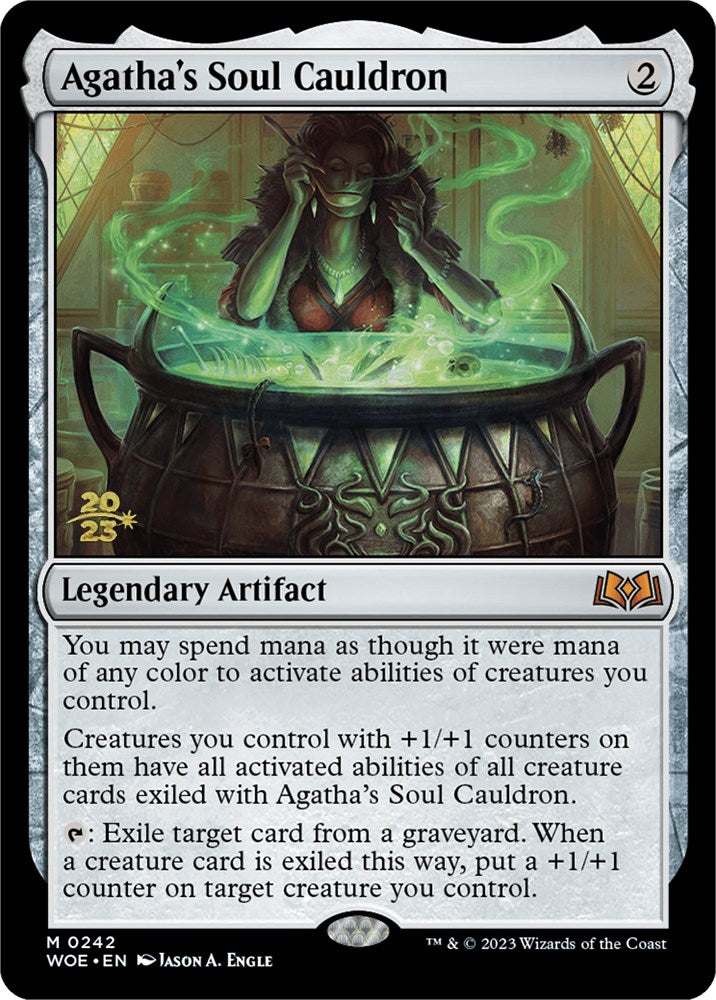 Agatha's Soul Cauldron [Wilds of Eldraine Prerelease Promos] | Good Games North