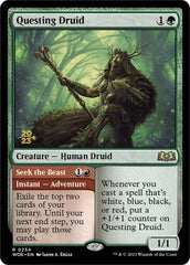 Questing Druid // Seek the Beast [Wilds of Eldraine Prerelease Promos] | Good Games North