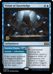 Virtue of Knowledge // Vantress Visions (Promo Pack) [Wilds of Eldraine Promos] | Good Games North