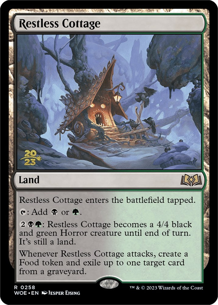 Restless Cottage [Wilds of Eldraine Prerelease Promos] | Good Games North