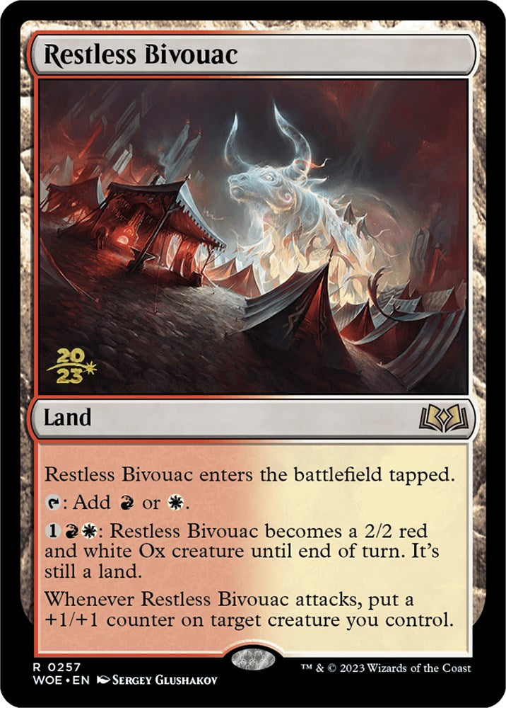 Restless Bivouac [Wilds of Eldraine Prerelease Promos] | Good Games North