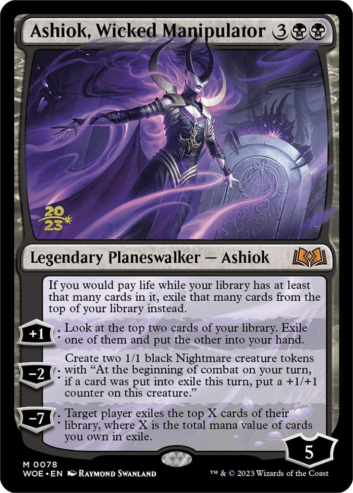 Ashiok, Wicked Manipulator [Wilds of Eldraine Prerelease Promos] | Good Games North