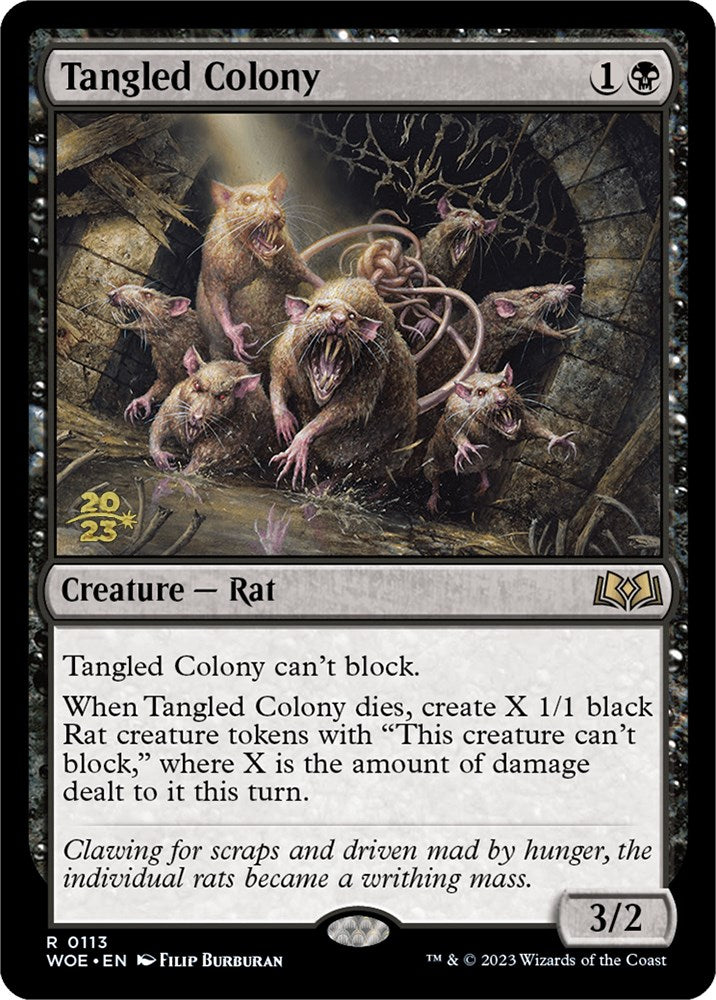 Tangled Colony [Wilds of Eldraine Prerelease Promos] | Good Games North