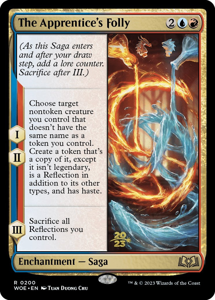 The Apprentice's Folly [Wilds of Eldraine Prerelease Promos] | Good Games North