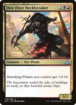 Dire Fleet Neckbreaker [Rivals of Ixalan] | Good Games North