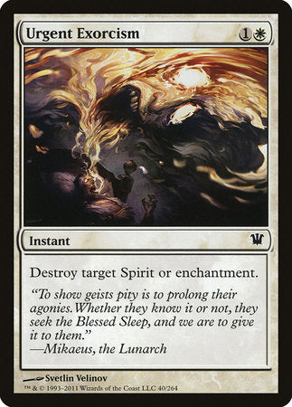 Urgent Exorcism [Innistrad] | Good Games North