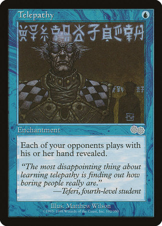 Telepathy [Urza's Saga] | Good Games North