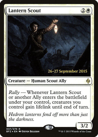 Lantern Scout [Battle for Zendikar Promos] | Good Games North