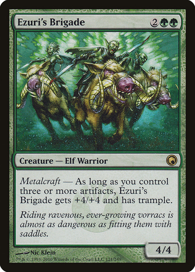 Ezuri's Brigade [Scars of Mirrodin] | Good Games North