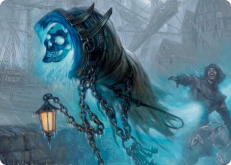 Nebelgast Intruder Art Card [Innistrad: Midnight Hunt Art Series] | Good Games North