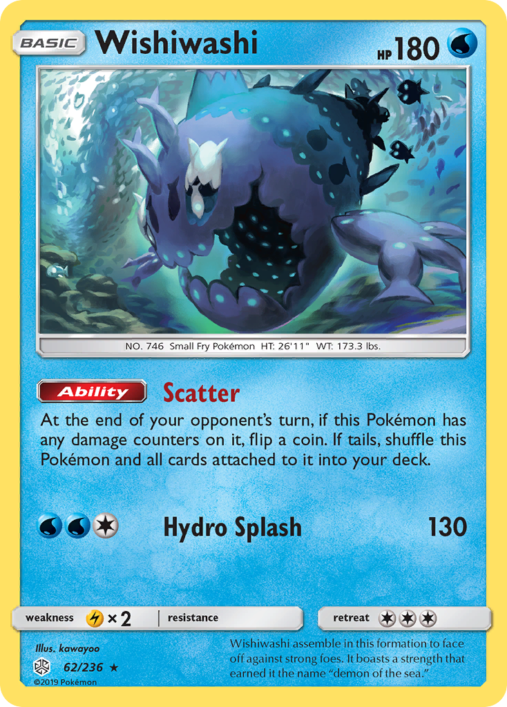 Wishiwashi (62/236) [Sun & Moon: Cosmic Eclipse] | Good Games North