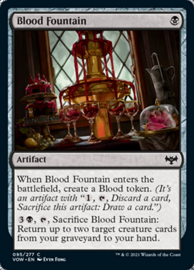 Blood Fountain [Innistrad: Crimson Vow] | Good Games North